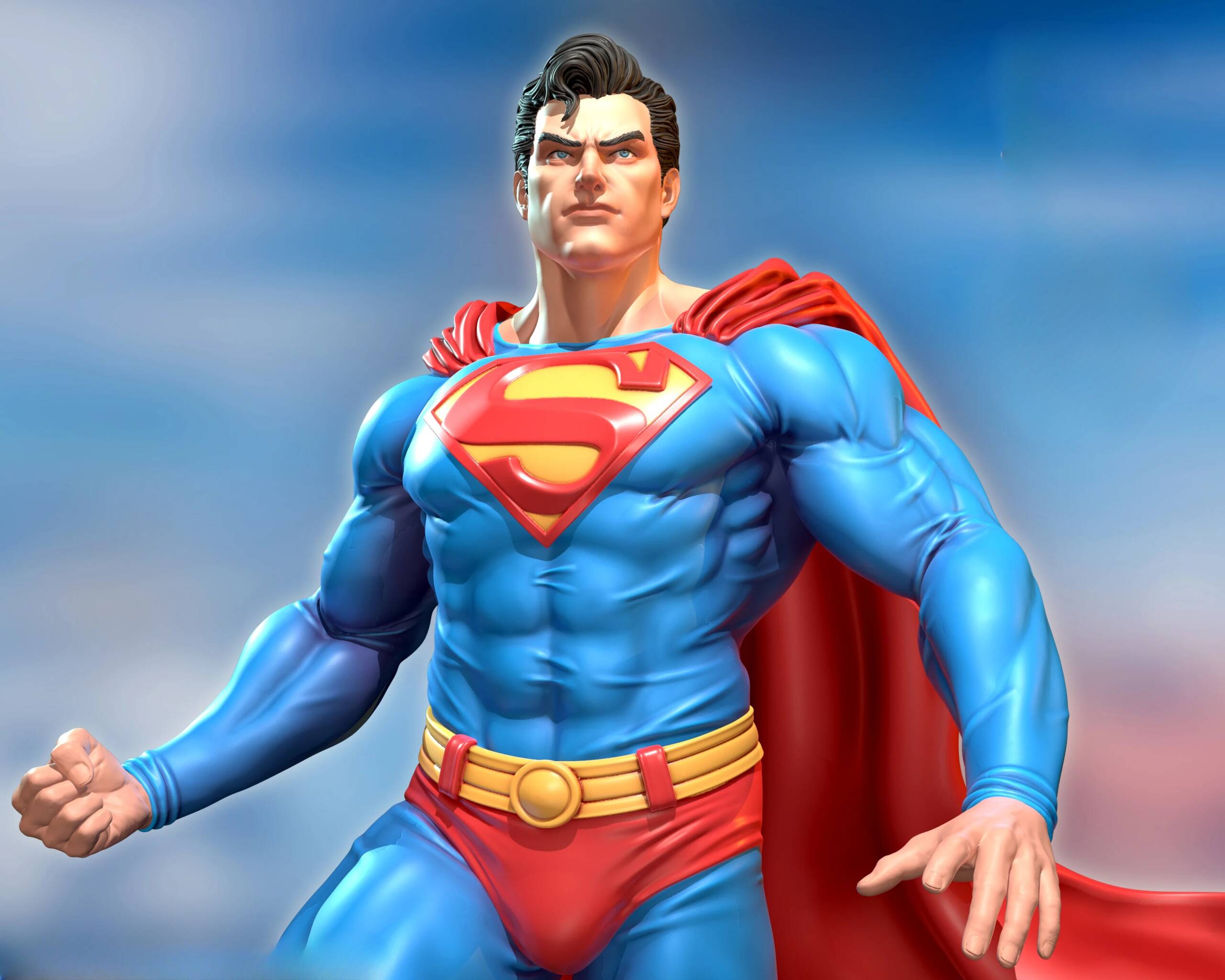 Superman 2024 STL CreaFig3D