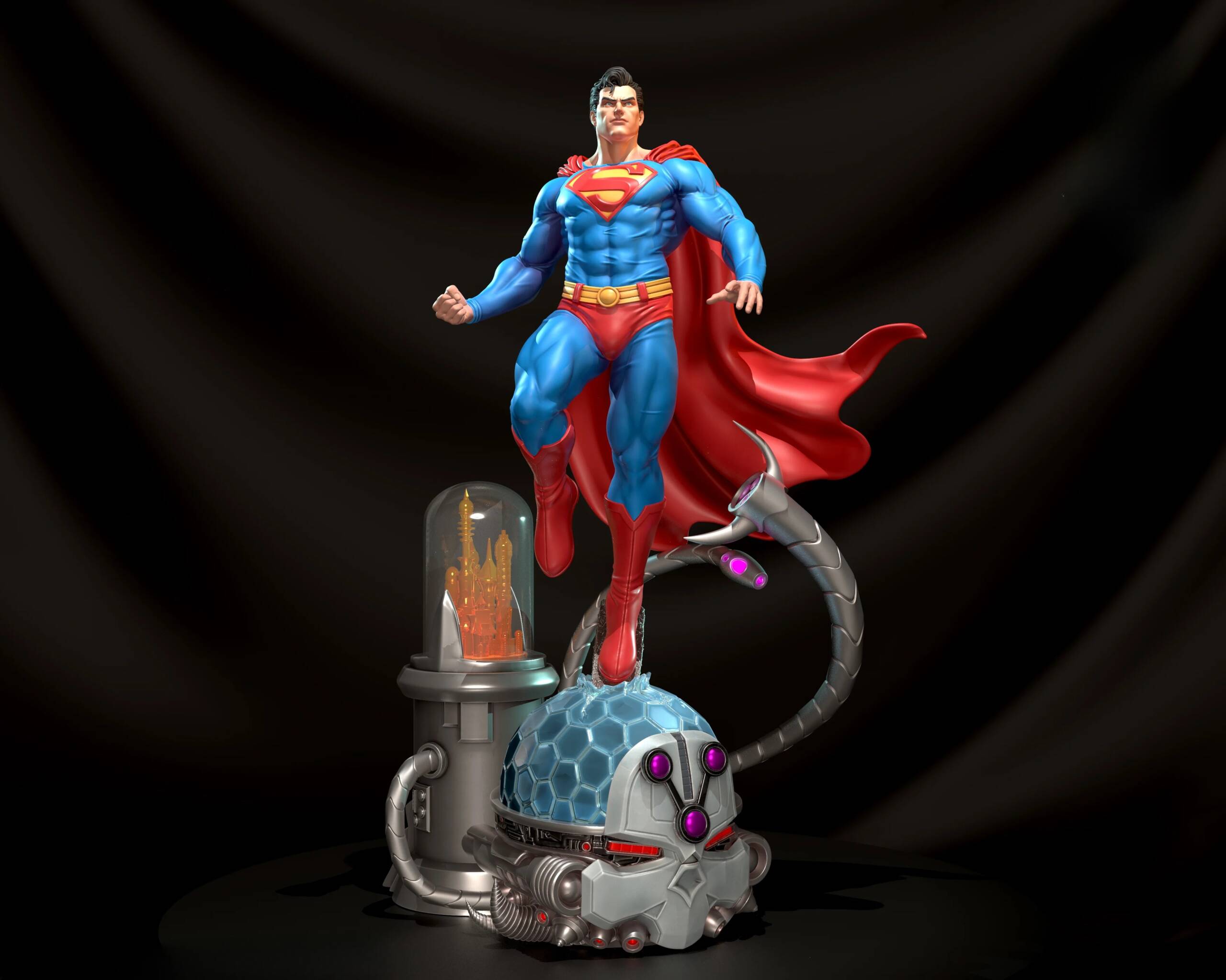 Superman 2024 STL CreaFig3D