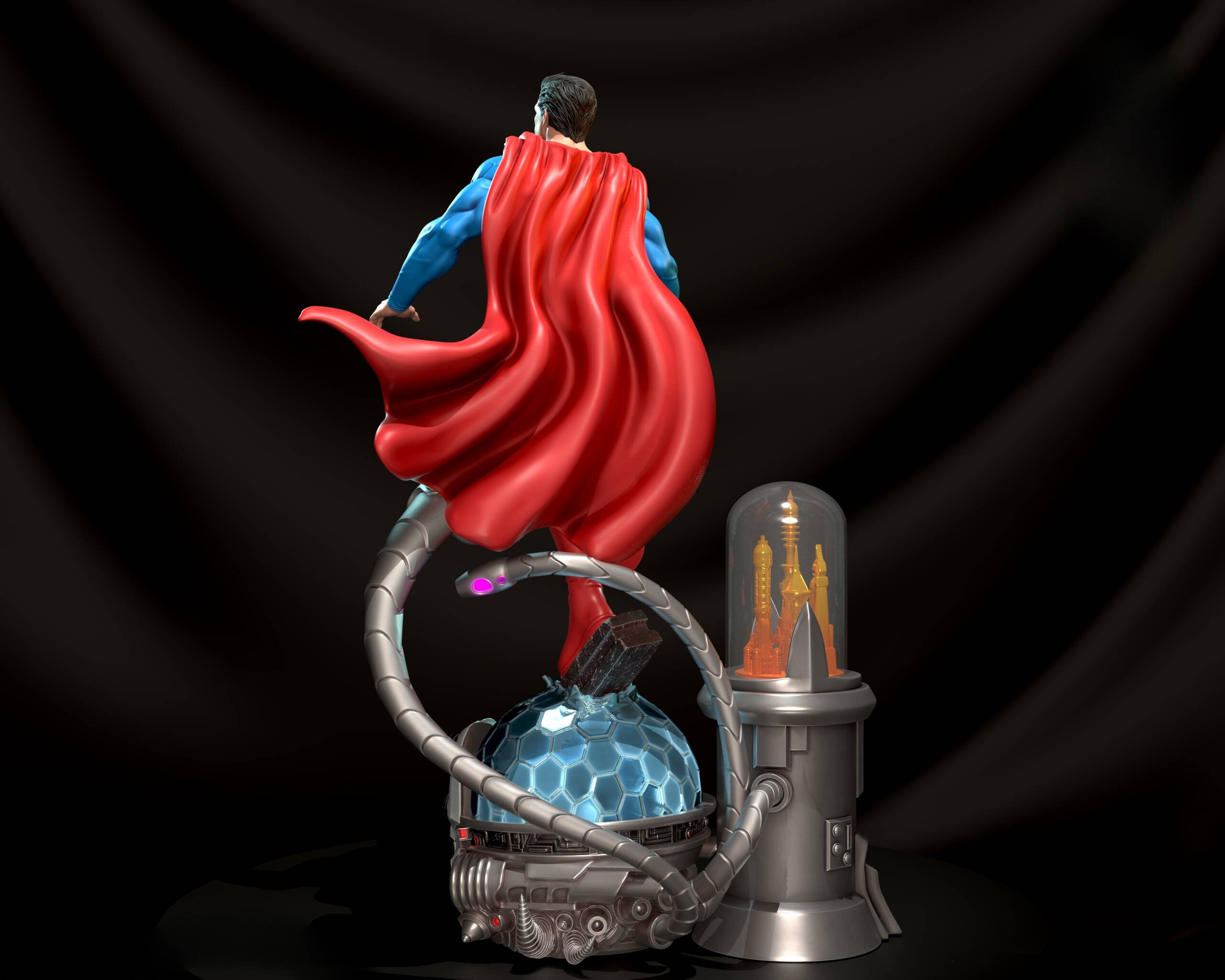 Superman 2024 STL CreaFig3D