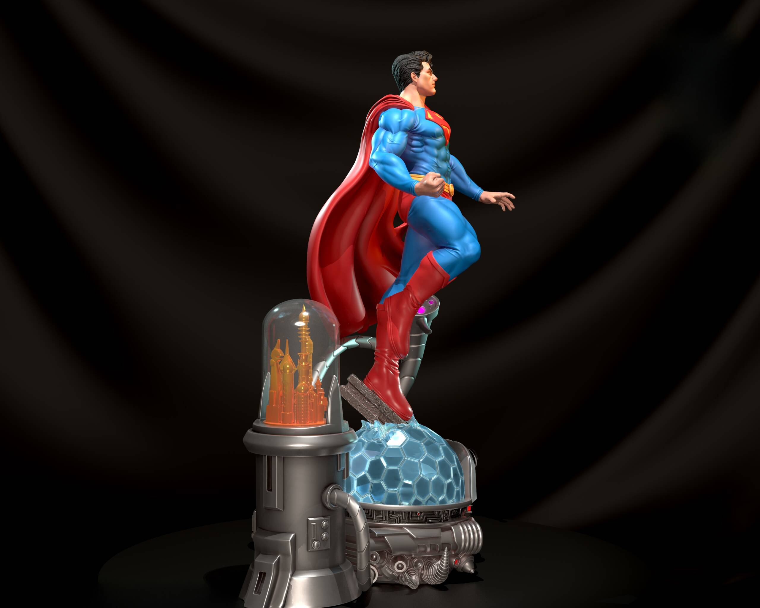 Superman 2024 STL CreaFig3D