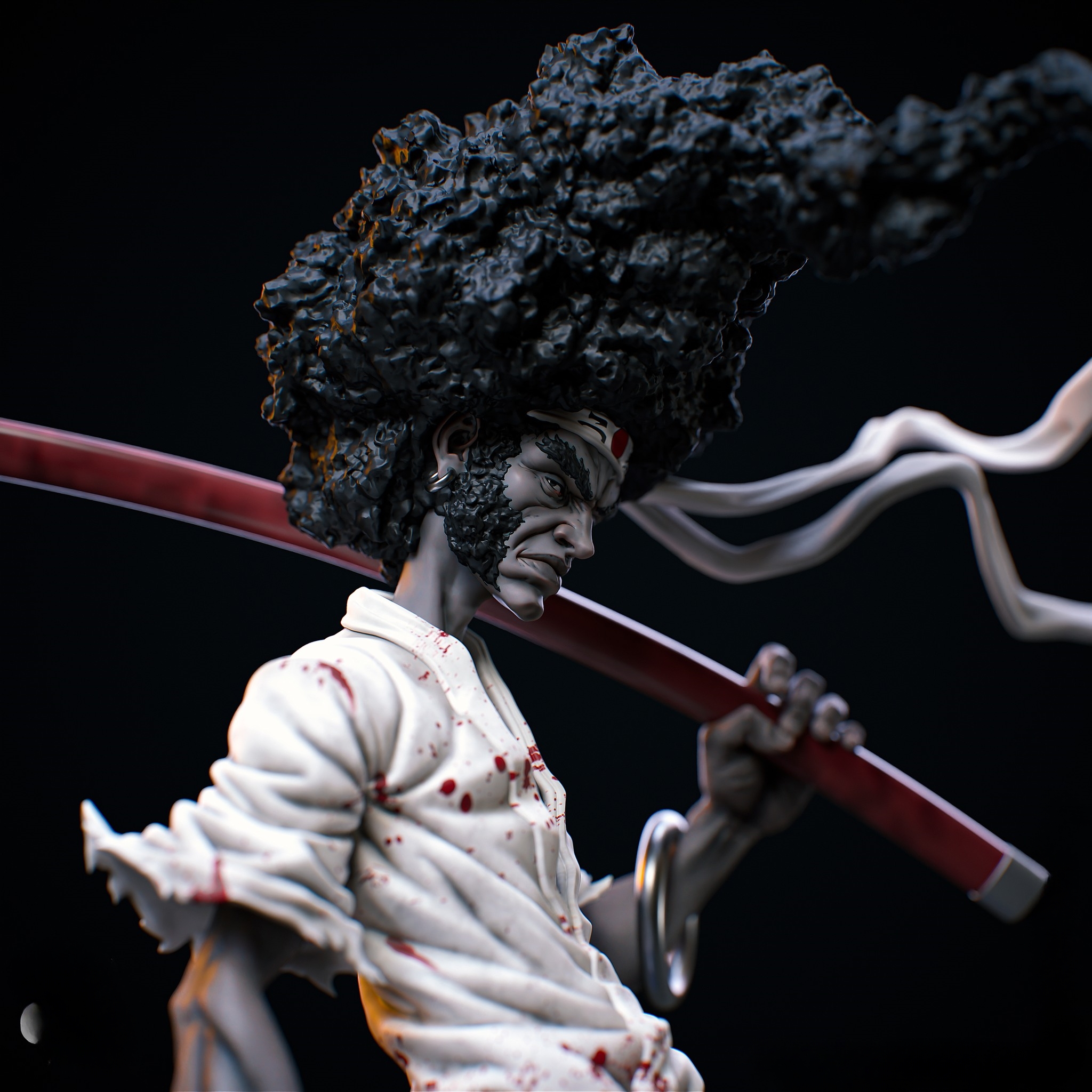 Afro Samurai Stl Creafig3d